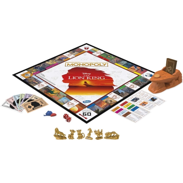 MONOPOLY Disney Aslan Kral Aile Kutu Oyunu