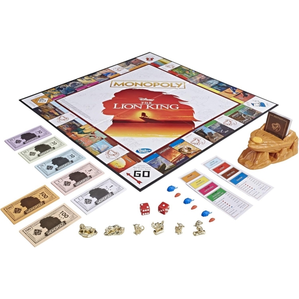 MONOPOLY Disney Aslan Kral Aile Kutu Oyunu