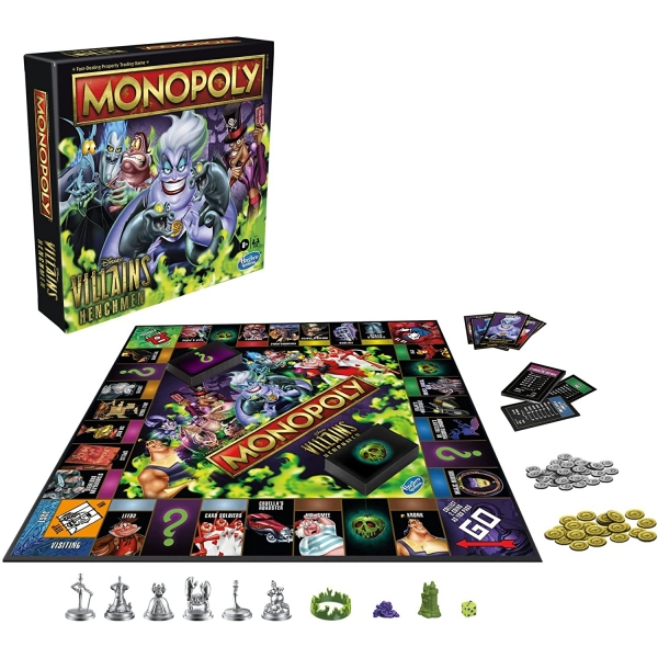 MONOPOLY Disney Villains Henchmen Edition Kutu Oyunu
