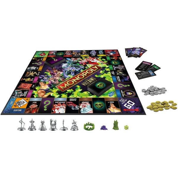 MONOPOLY Disney Villains Henchmen Edition Kutu Oyunu