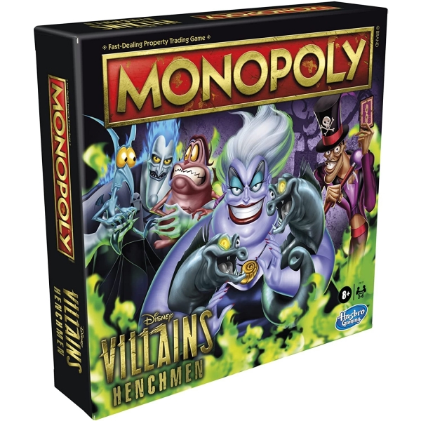 MONOPOLY Disney Villains Henchmen Edition Kutu Oyunu