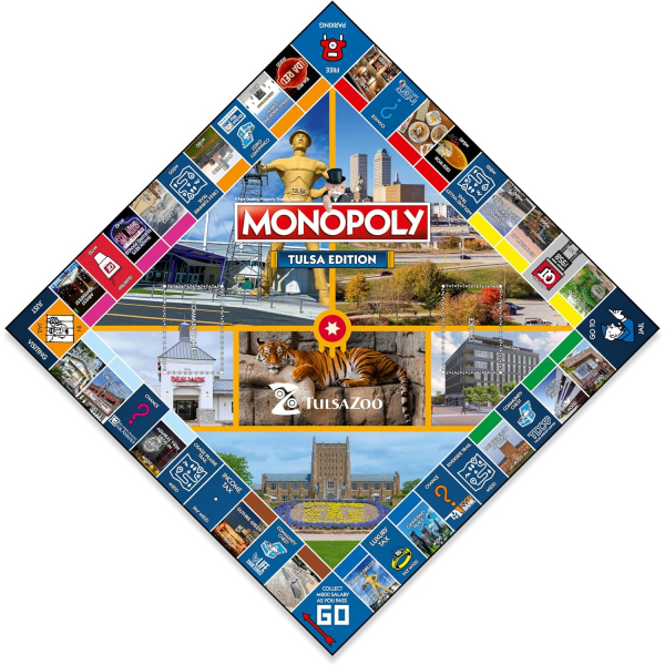 MONOPOLY Tulsa Edition Kutu Oyunu