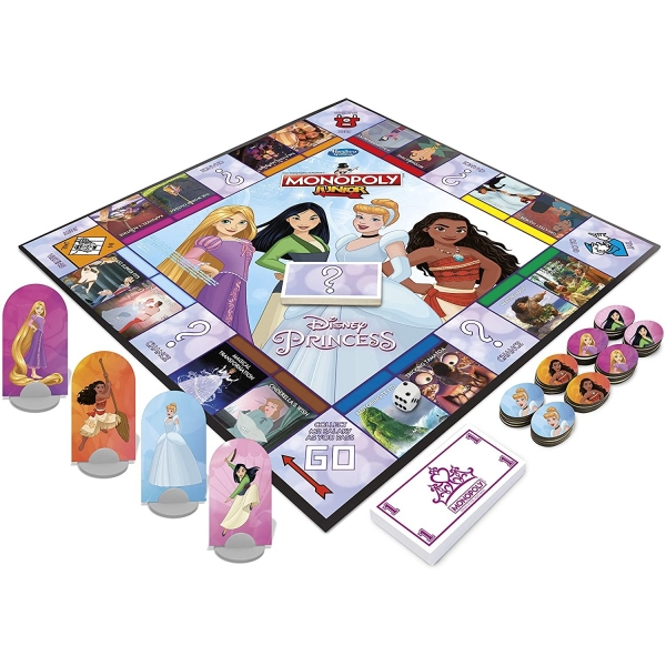 MONOPOLY Junior Disney Princess Edition Kutu Oyunu