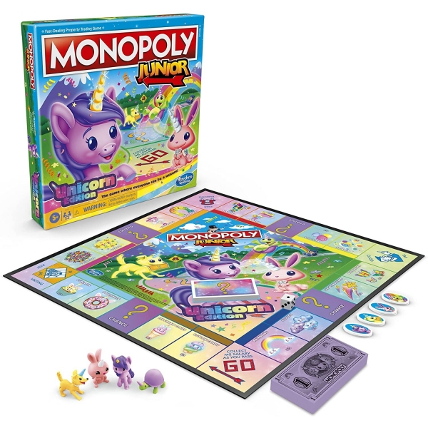 MONOPOLY Junior Unicorn Edition Kutu Oyunu