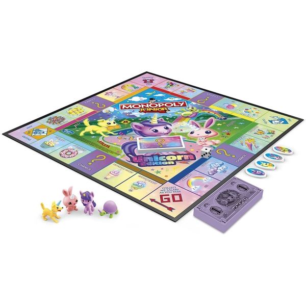 MONOPOLY Junior Unicorn Edition Kutu Oyunu
