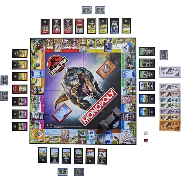 MONOPOLY Jurassic Park Edition Kutu Oyunu
