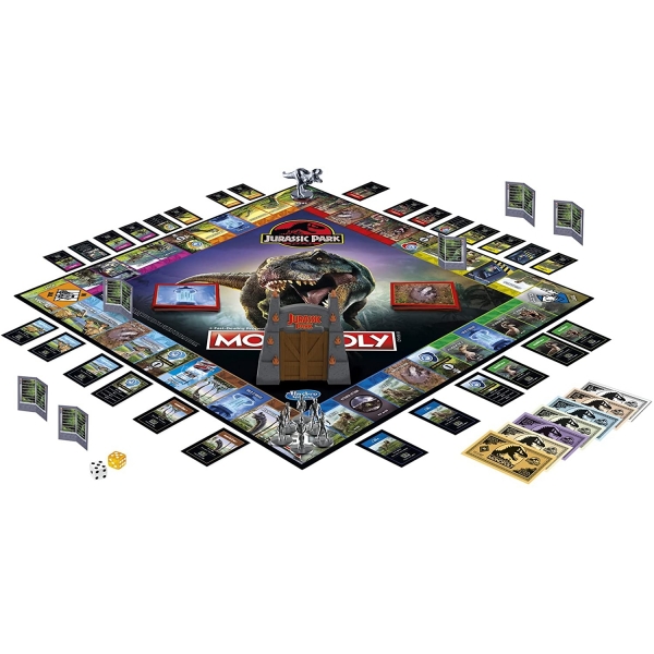 MONOPOLY Jurassic Park Edition Kutu Oyunu
