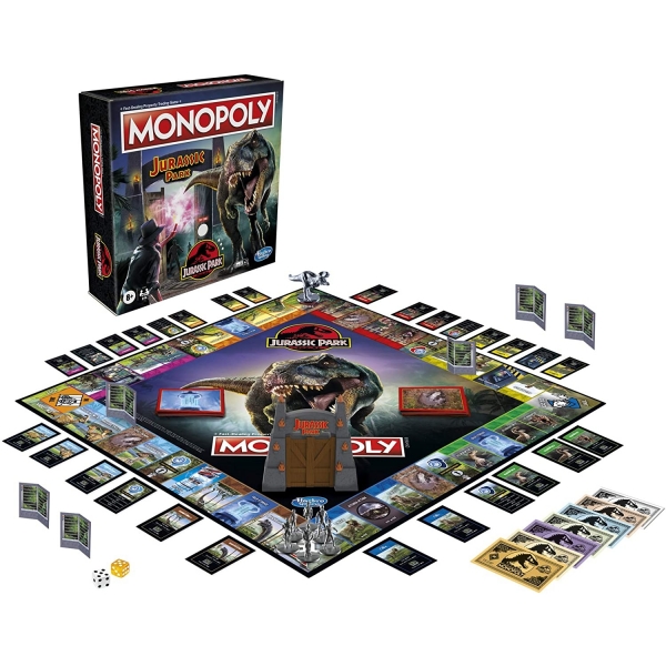 MONOPOLY Jurassic Park Edition Kutu Oyunu