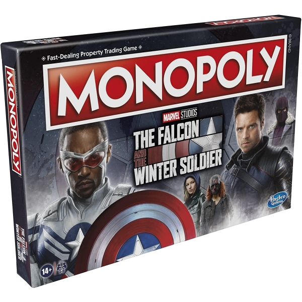 MONOPOLY Marvel Studios The Falcon and The Winter Soldier Edition Kutu Oyunu