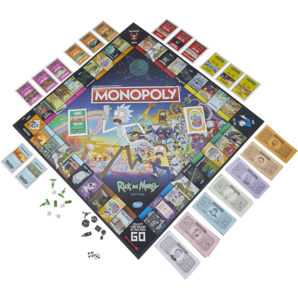 MONOPOLY Rick and Morty Edition Kutu Oyunu