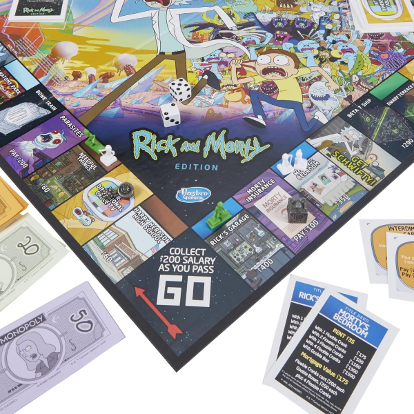 MONOPOLY Rick and Morty Edition Kutu Oyunu