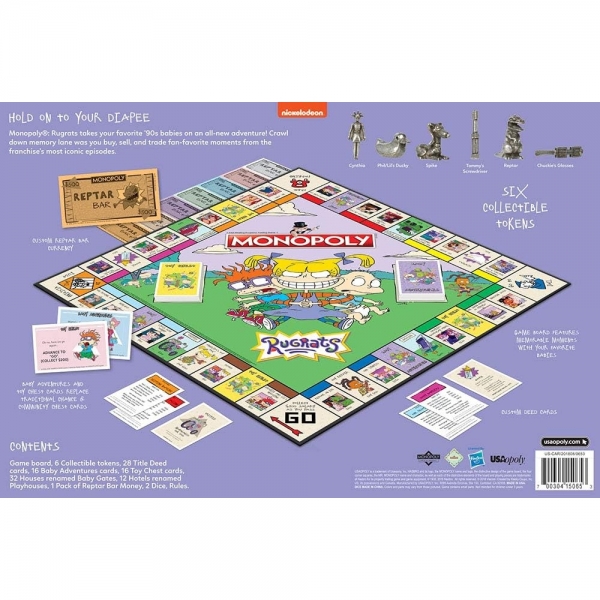 MONOPOLY Rugrats Kutu Oyunu