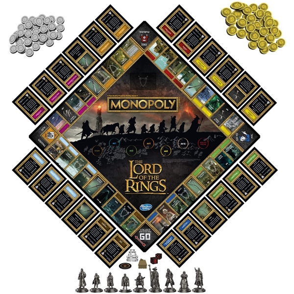 MONOPOLY The Lord of The Rings Edition Kutu Oyunu