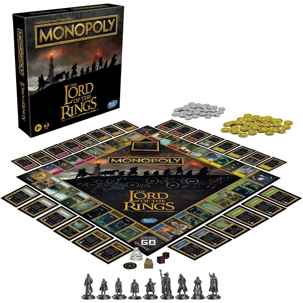 MONOPOLY The Lord of The Rings Edition Kutu Oyunu