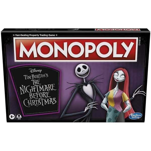 MONOPOLY The Nightmare Before Christmas Edition Kutu Oyunu