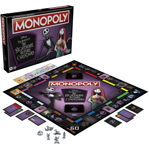 MONOPOLY The Nightmare Before Christmas Edition Kutu Oyunu