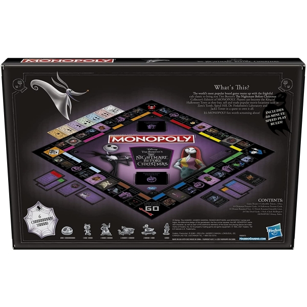 MONOPOLY The Nightmare Before Christmas Edition Kutu Oyunu