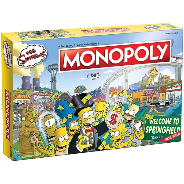 MONOPOLY The Simpsons Edition Kutu Oyunu
