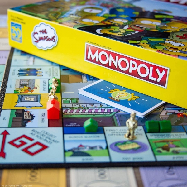 MONOPOLY The Simpsons Edition Kutu Oyunu