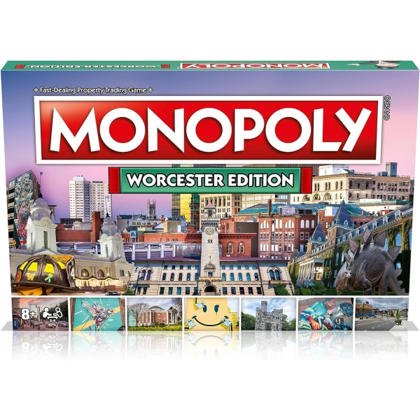 MONOPOLY Worcester Edition Kutu Oyunu