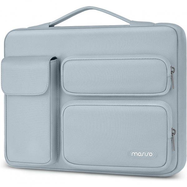 MOSISO 360 Koruyucu Laptop �antas� (16 in�)-Baby Blue