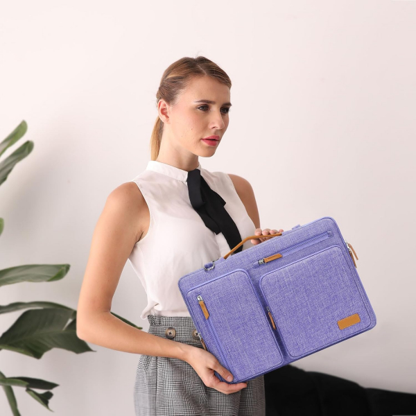 MOSISO 360 Laptop antas(13.3-14 in)-Purple 