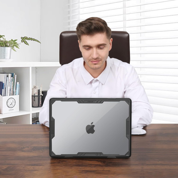 MOSISO MacBook Air M3 Bumper Klf (13.6 in)-Black