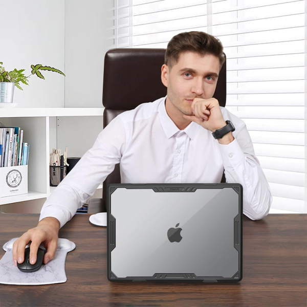 MOSISO MacBook Air M3 Bumper Klf (13.6 in)-Black