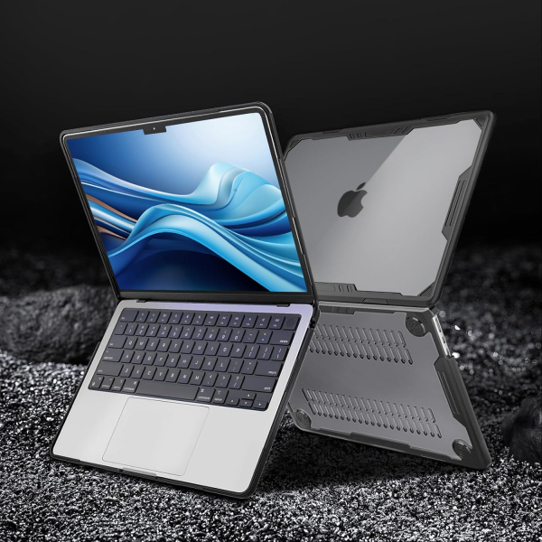 MOSISO MacBook Air M3 Bumper Klf (13.6 in)-Black