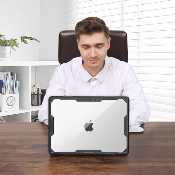 MOSISO MacBook Air M3 Bumper Klf (13.6 in)-Transparent 