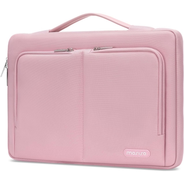 MOSISO Fermuarl Laptop antas(13-14 in)-Pink