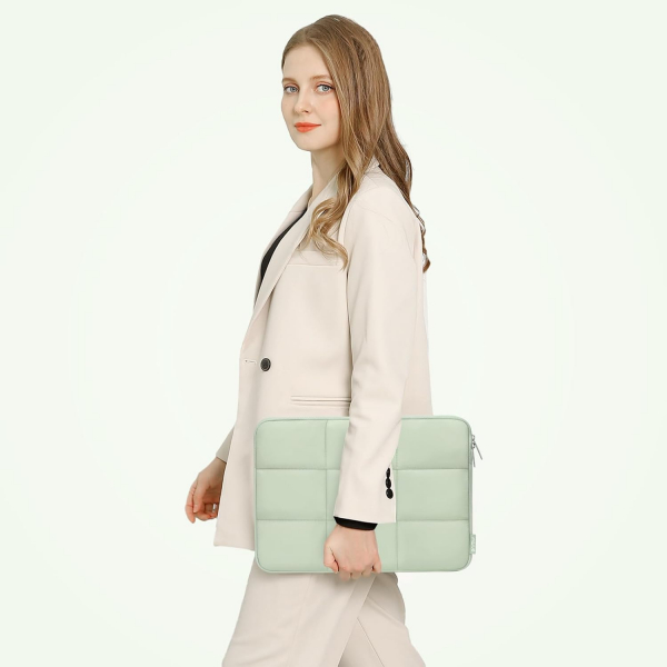 MOSISO Tablet Tama antas (9-11 in)-Sage Green