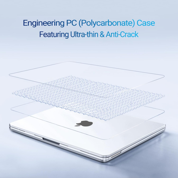 MOSISO Kristal Ultra �nce MacBook Neo Laptop K�l�f Seti-Crystal Clear