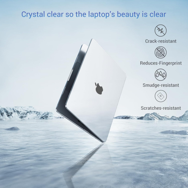MOSISO Kristal Ultra �nce MacBook Neo Laptop K�l�f Seti-Crystal Clear