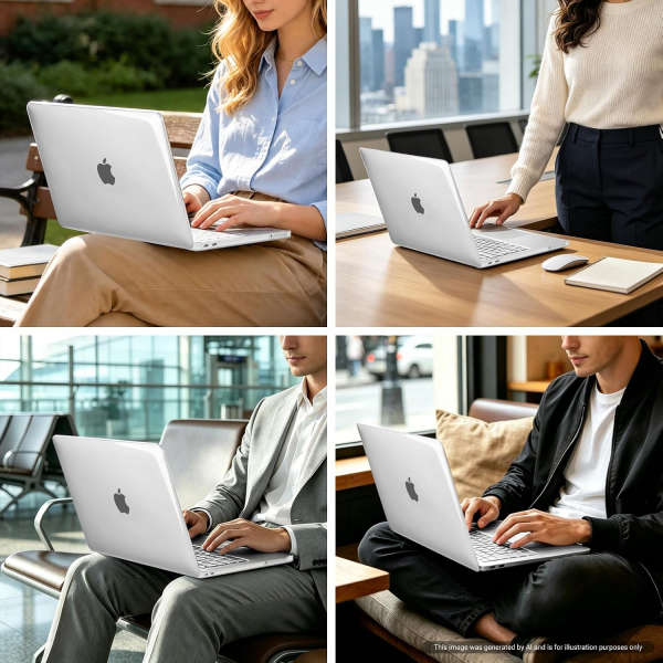 MOSISO Kristal Ultra �nce MacBook Neo Laptop K�l�f Seti-Crystal Clear