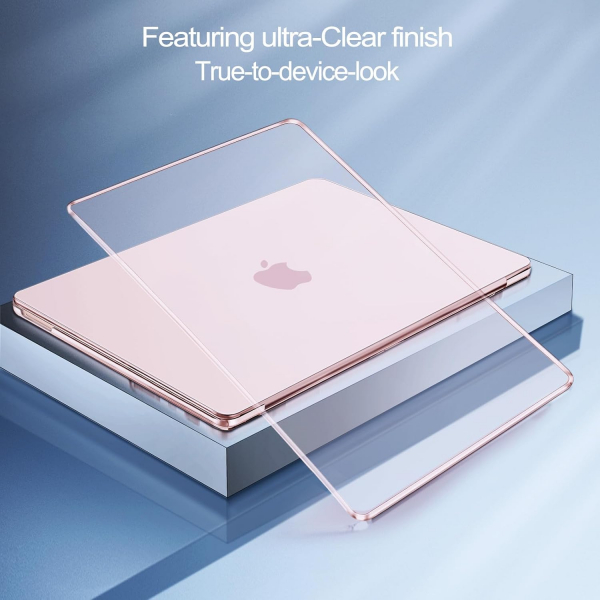 MOSISO Kristal Ultra �nce MacBook Neo Laptop K�l�f�-Crystal Blush