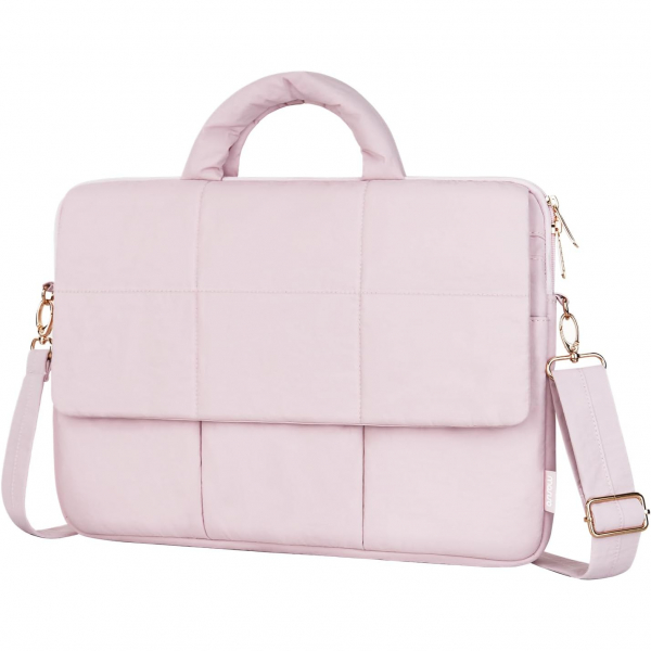 MOSISO Laptop Omuz antas (15-16 in)-Pink 