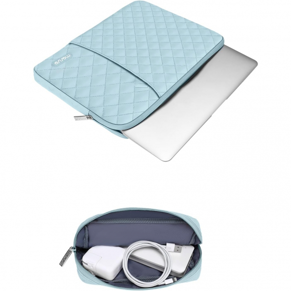 MOSISO MacBook Air/Pro Uyumlu �anta(15 in�)-Ice Blue