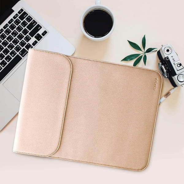 MOSISO MacBook Air/Pro Uyumlu anta (13 in)-Rose Gold