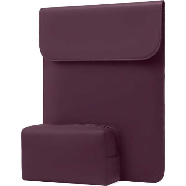 MOSISO MacBook Air/Pro Uyumlu anta (13 in)-Plum