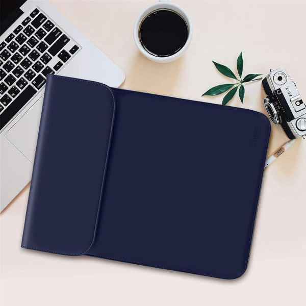 MOSISO MacBook Air/Pro Uyumlu anta (13 in)-Navy Blue