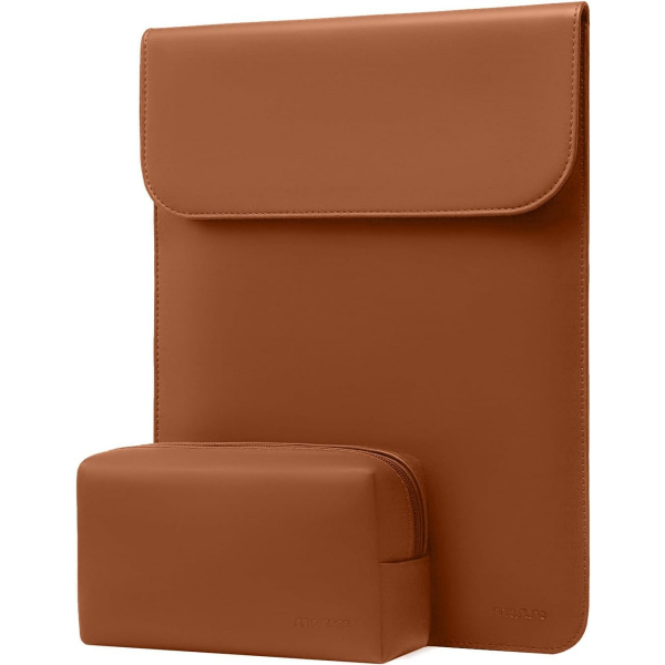 MOSISO MacBook Air/Pro Uyumlu anta (13 in)-Brown 