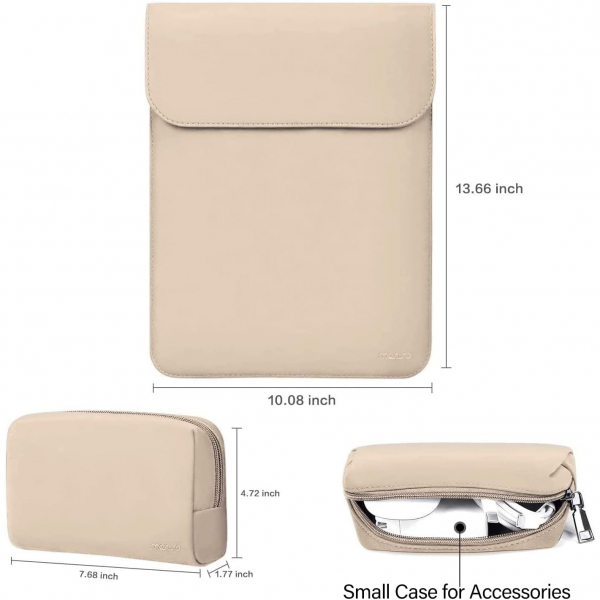 MOSISO MacBook Air/Pro Uyumlu anta (13 in)-Apricot 