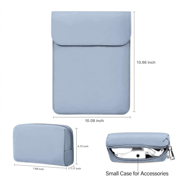 MOSISO MacBook Air/Pro Uyumlu anta (13 in)-Air Blue