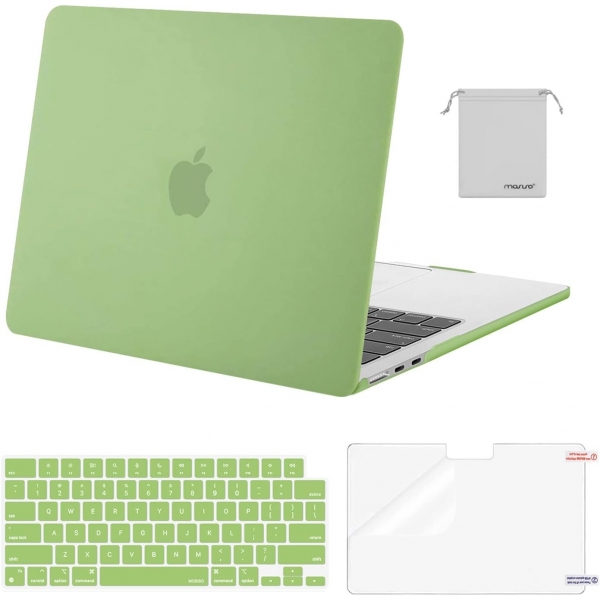 MOSISO MacBook Air Koruyucu Klf (13.6 in)-Chartreuse 