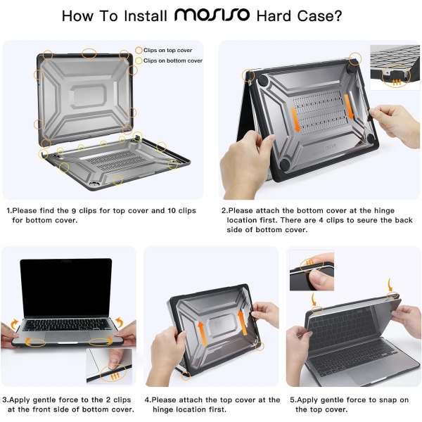 MOSISO MacBook Air M2 Klf (13.6 in)