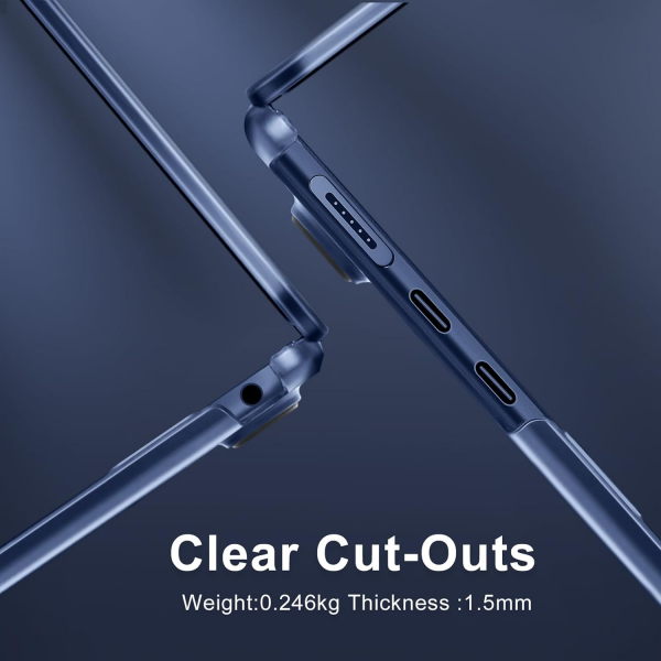MOSISO MacBook Air M4/M3 Klf (15 in)-Crystal Midnight