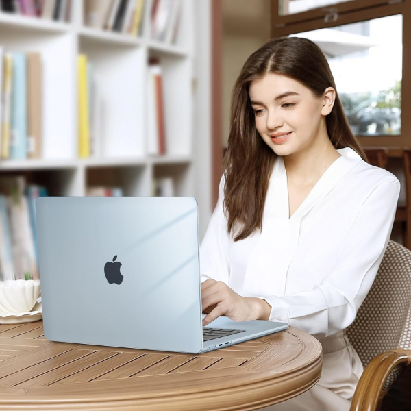 MOSISO MacBook Air M4/M3 Klf (15 in)-Crystal Sky Blue