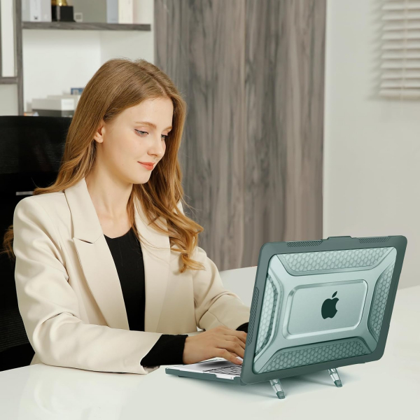 MOSISO MacBook Air M4 Standl Klf (15 in)-Emerald Green