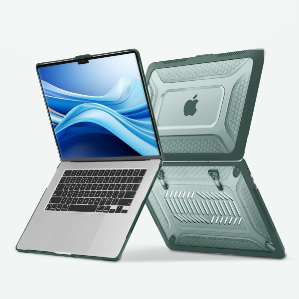 MOSISO MacBook Air M4 Standl Klf (15 in)-Emerald Green